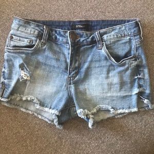 STS Blue cut off denim shorts